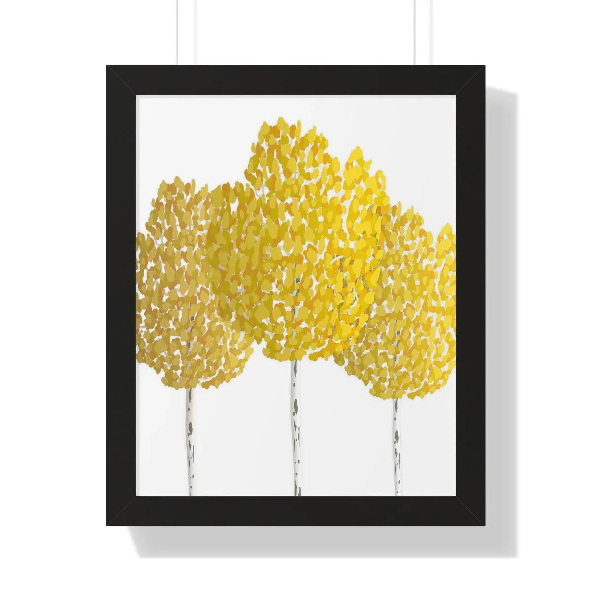 Fall Aspen Framed Print – Wall Art
