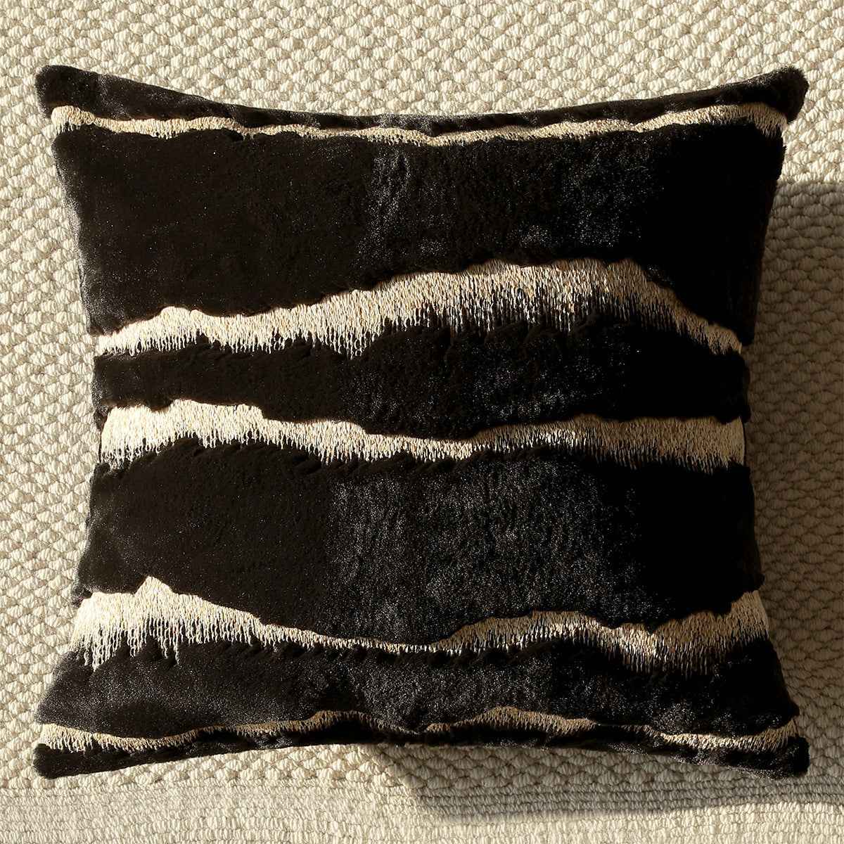 Mid-century Modern Light-luxury Sofa Throw Pillow With A Premium Feel Bed Waist Cushion Cover
