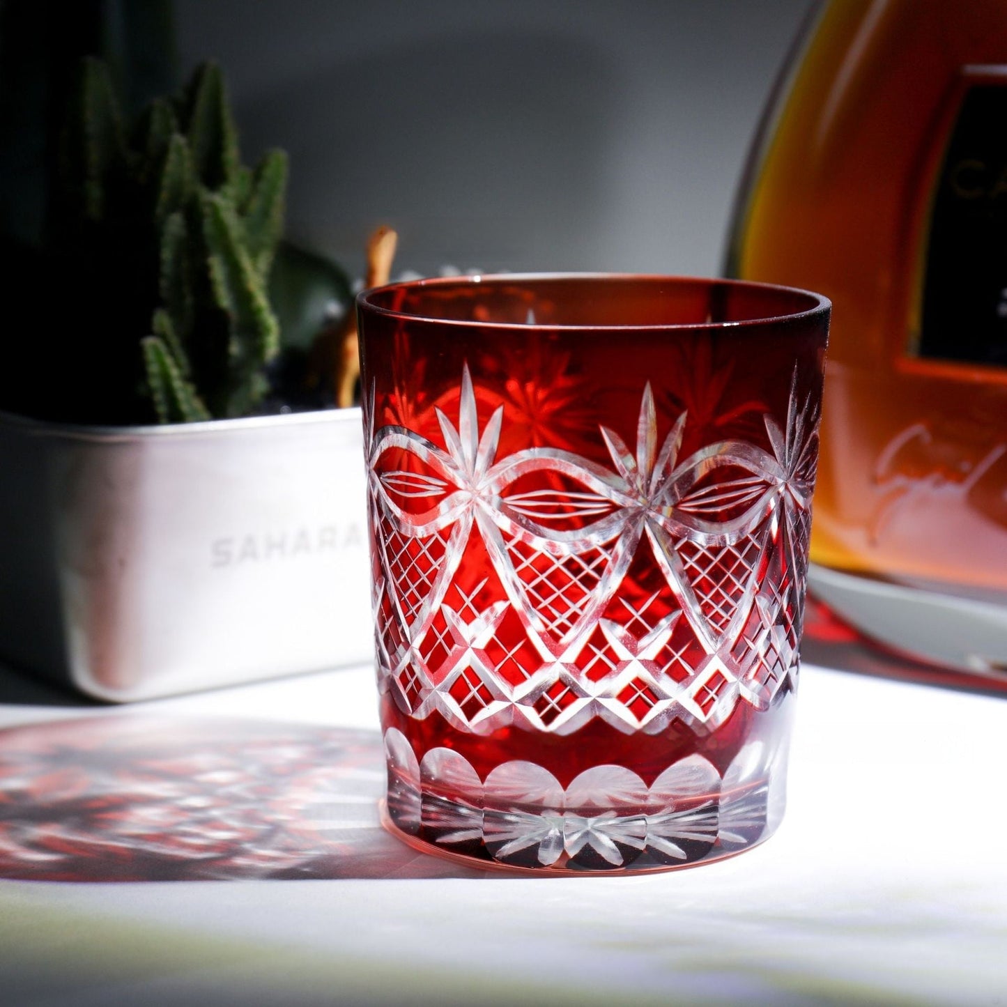 Craft Hand Carved Crystal Glass High Sense