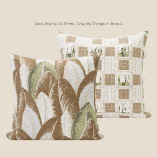 Creative Living Room Sofa Modern Cream Style Pillow