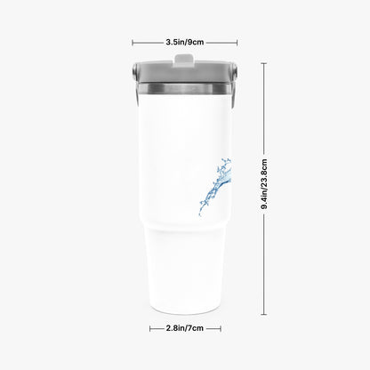 1119. Flip Straw Tumbler - 30oz
