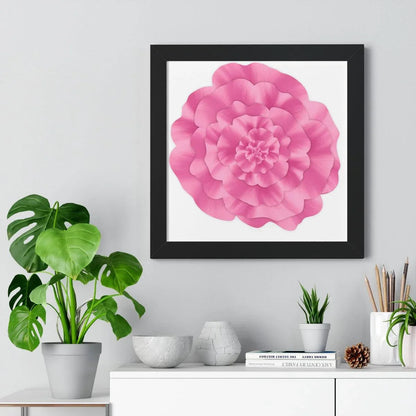 Peony Framed Print – Botanical Wall Art