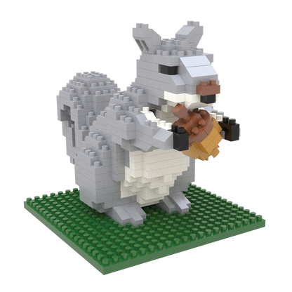 Mini Building Blocks - Gray Squirrel