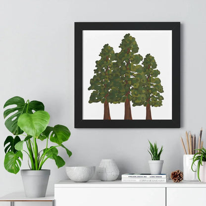 Coastal Redwood Framed Print – Wall Art