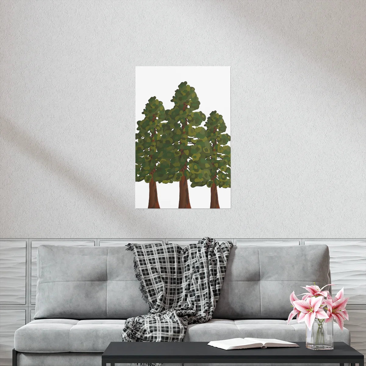 Coastal Redwood Print – Unframed Wall Art