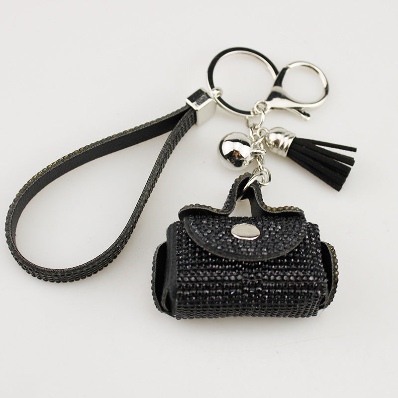 Diamond Coin Purse Earphone Bag
