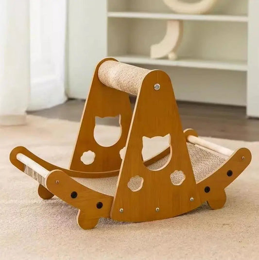 Durable Sisal Cat Scratching Mat - Crumb-Free Protective Floor Pad