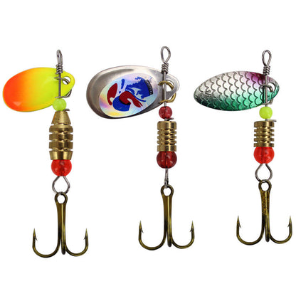Tossing Type Lure Composite Iron Sheet Fishing Gear Accessories Suit