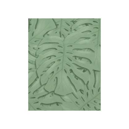 Sage Green Monstera Botanical Print – Unframed Wall Art