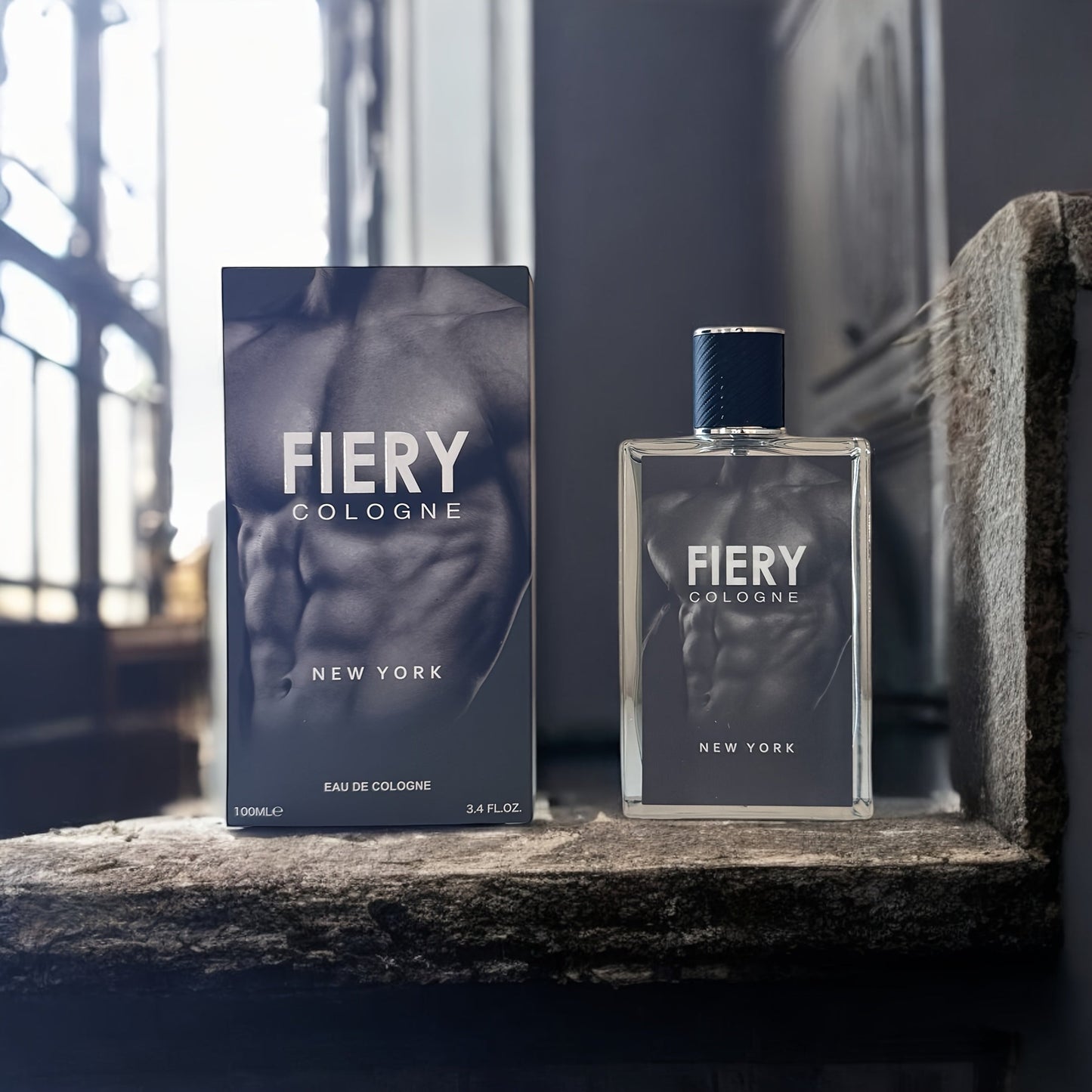 Men'S Cologne Fiery New York, Perfume For Man, Cologne For Man, Manly Perfume
