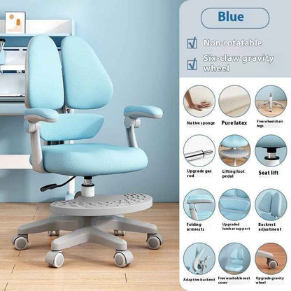 Adjustable Writing Chair Children's Study Chair Correction Sitting Seat