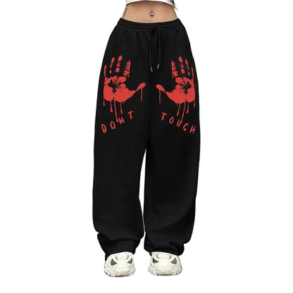 Womens Printed Casual Sweatpants