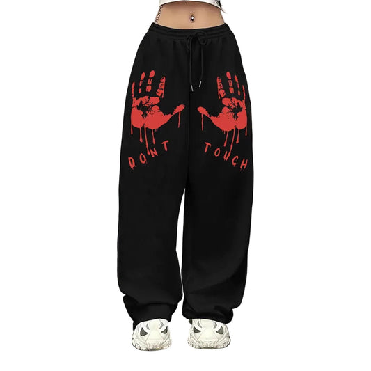 Womens Printed Casual Sweatpants