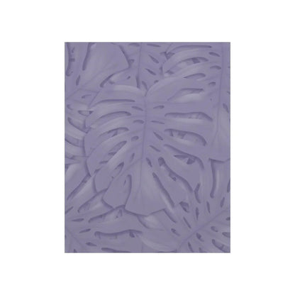 Violet Monstera Botanical Print – Unframed Wall Art