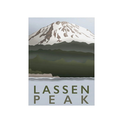 Lassen Peak Print – Unframed Wall Art