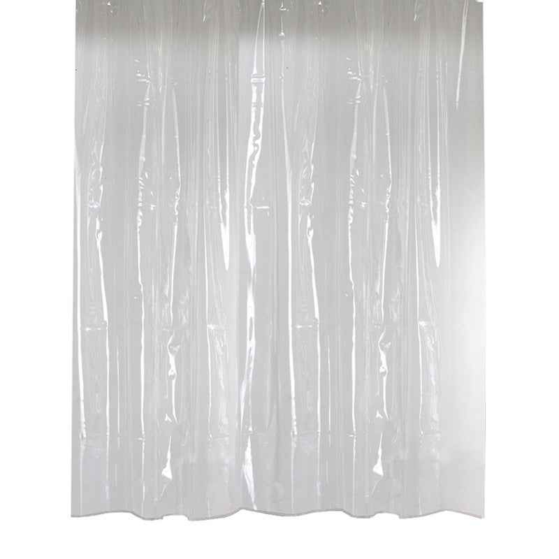 Magnetic Transparent Waterproof Shower Curtain