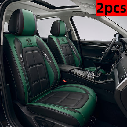 Faux Leather Universal Seat Covers Driver & Passenger Seats