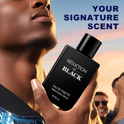 Men's Elegant Woody Eau De Toilette - Long-Lasting Propylene-Free Cologne for Dates, Gym & Travel - 50ml/1.7fl.oz