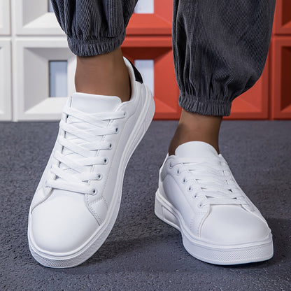 Trendy Casual Footwear for Men: New Breathable White sneakers for Spring 2025