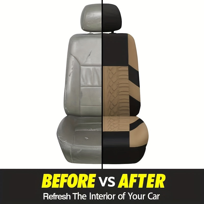 Tire Track Seat Covers Breathable Universal Set of 5