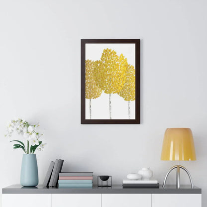 Fall Aspen Framed Print – Wall Art