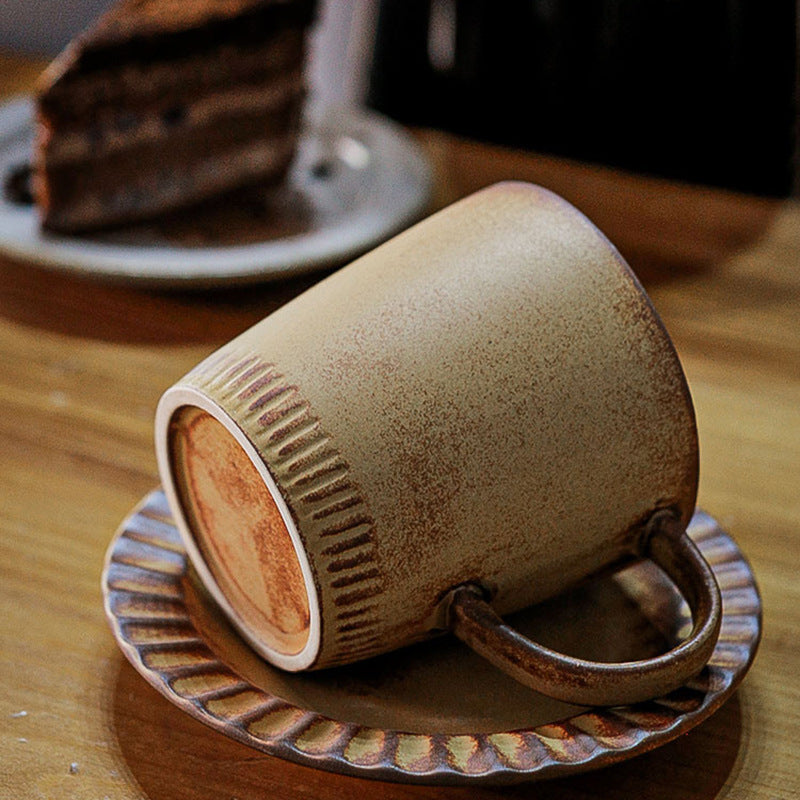 Large Capacity Simple Kiln Baked Cup