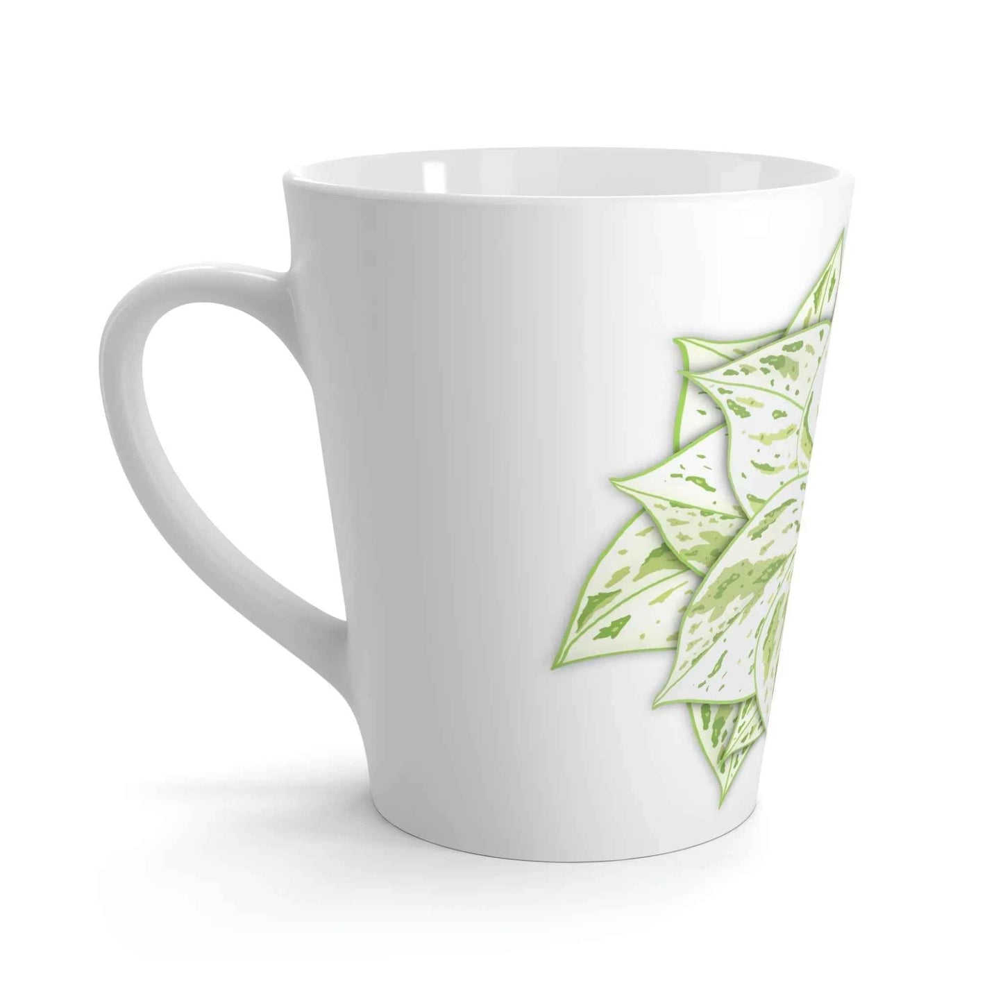 Snow Queen Pothos Ceramic Mug 12 oz