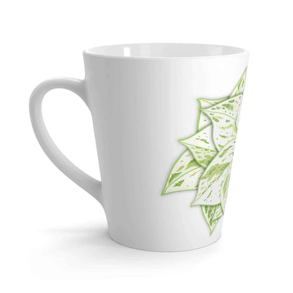 Snow Queen Pothos Ceramic Mug 12 oz