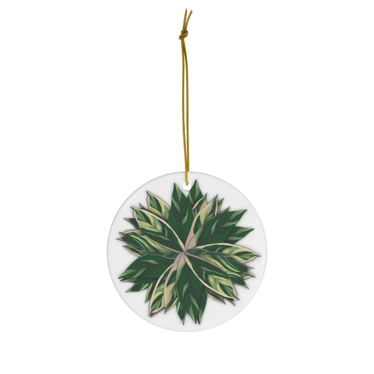 Stromanthe Triostar Ceramic Ornament
