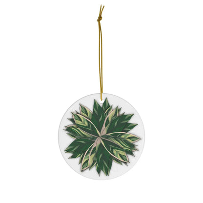 Stromanthe Triostar Ceramic Ornament