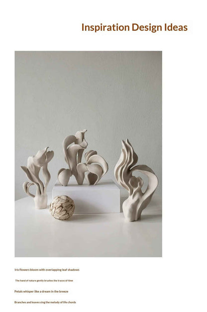 Wabisabi Style Artistic Ornaments Handcrafted And Creative Home Decorations