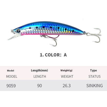 Lure Tossing Submerged Sea Fishing Bait