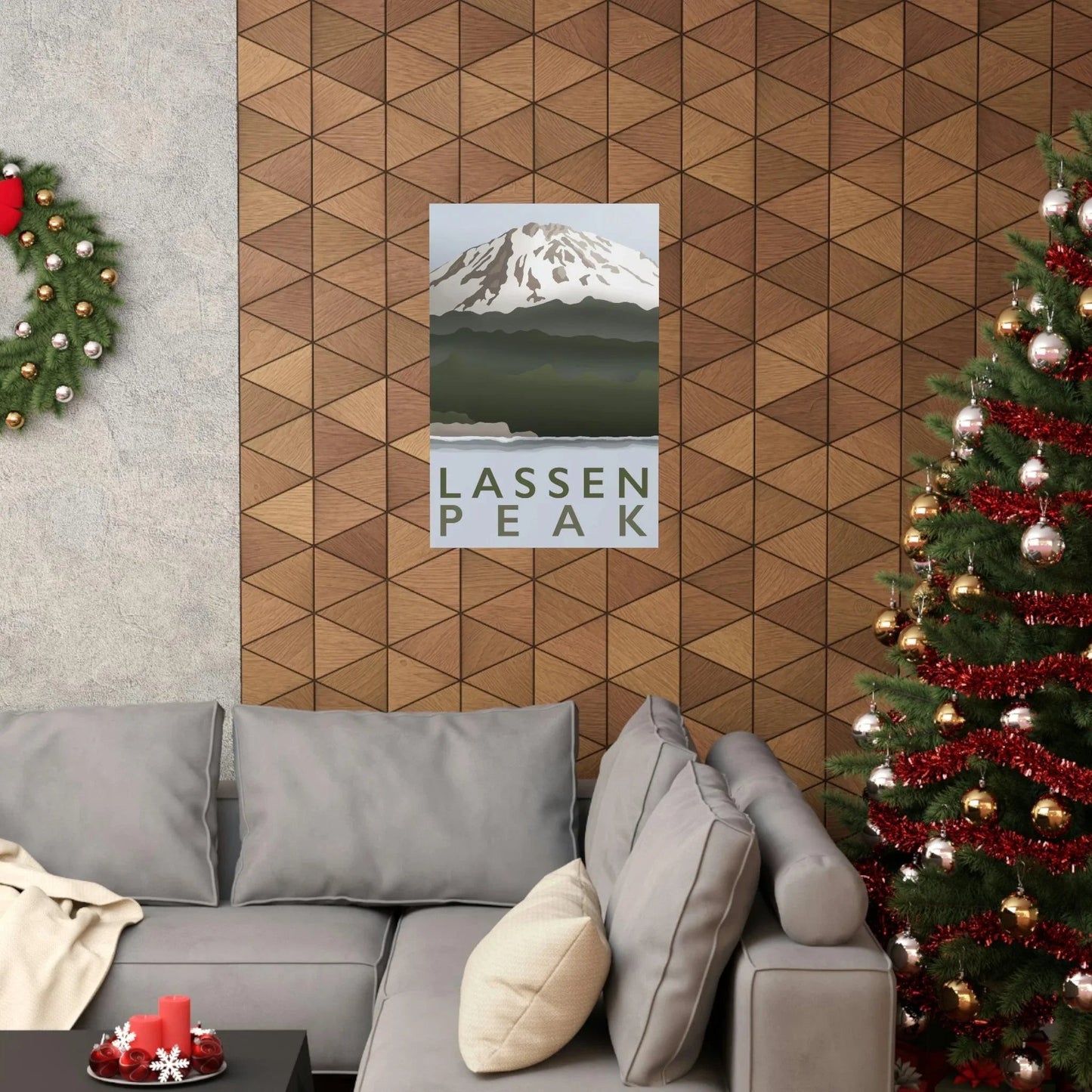 Lassen Peak Print – Unframed Wall Art
