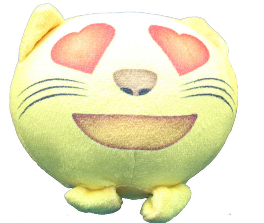 Cat Love Emoji Plush Fur Balls