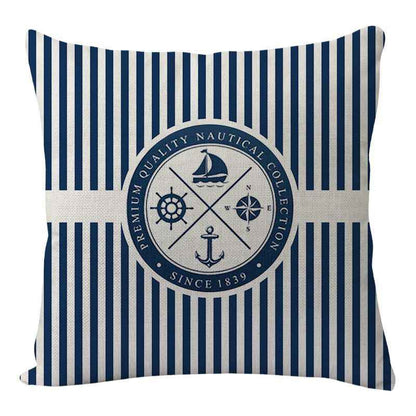 New Lighthouse Anchor Digital Printing Linen Pillowcase