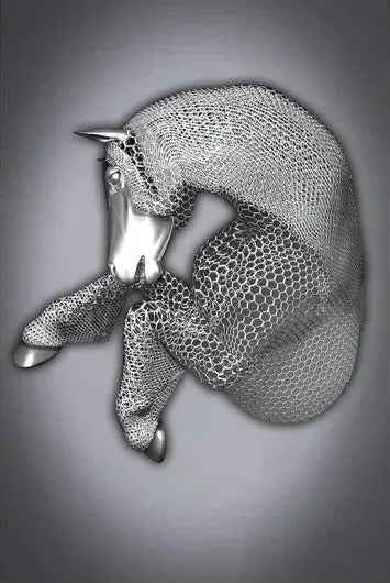 Metal  Sculpture Art Abstract Poster Canvas Painting Core