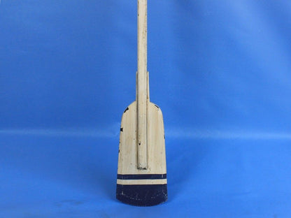 Wooden Rustic Stone Harbor Decorative Squared Rowing Boat Oar w/ Hooks 50""