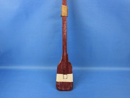 Wooden Chadwick Decorative Squared Rowing Boat Oar w/ Hooks 24""
