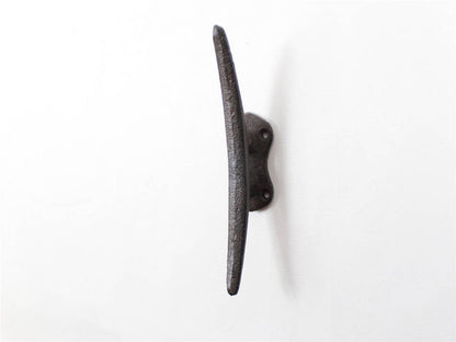 Cast Iron Cleat Wall Hook 6""