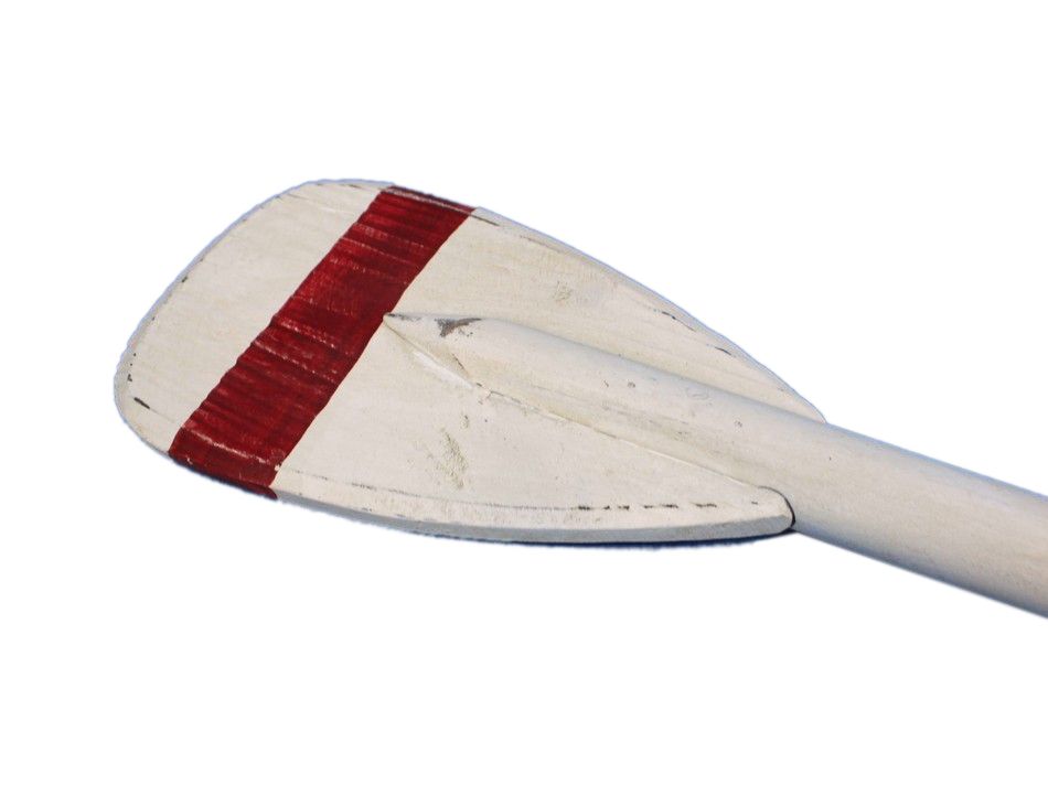 Wooden Manhattan Beach Decorative Rowing Boat Paddle with Hooks 24""