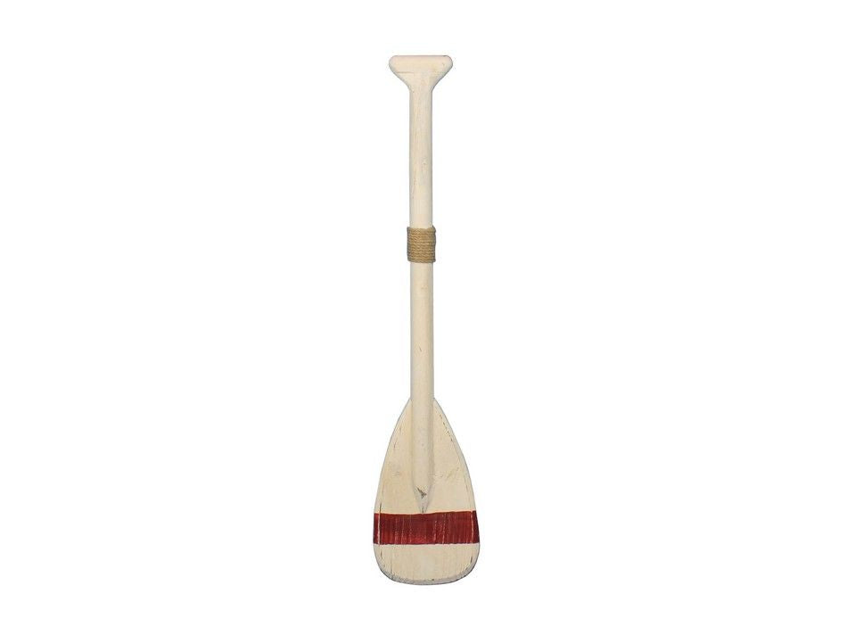 Wooden Manhattan Beach Decorative Rowing Boat Paddle with Hooks 24""