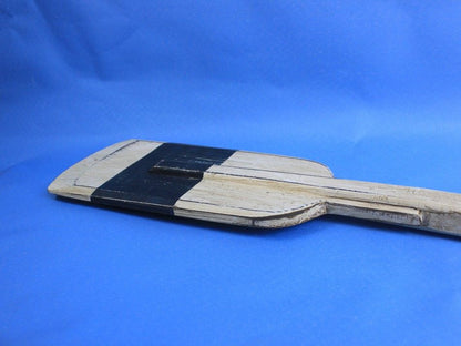Wooden Rustic King Harbor Decorative Squared Rowing Boat Oar with Hooks 50""