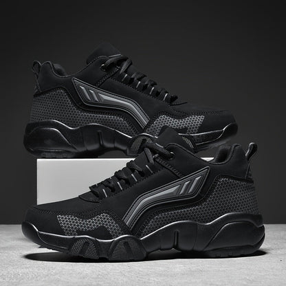 Lace-Up Thick Cushion Insole Men's Sneakers