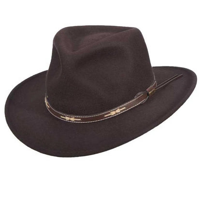 Scala Phoenix - Soft Wool Felt Outdoorsman Hat