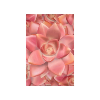 Graptosedum California Sunset Succulent Pattern Botanical Print – Unframed Wall Art
