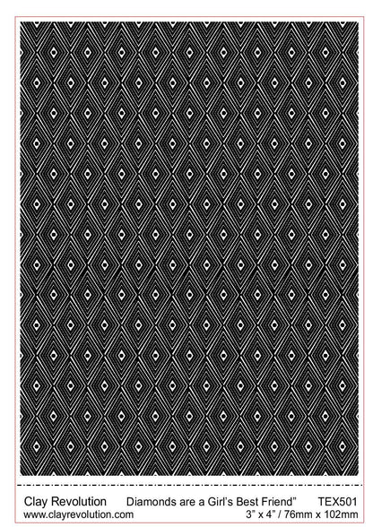 Diamonds Are A Girl's Best Friend Texture Sheet