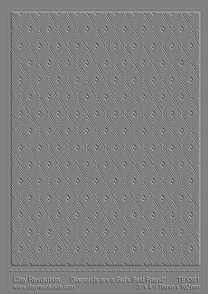 Diamonds Are A Girl's Best Friend Texture Sheet