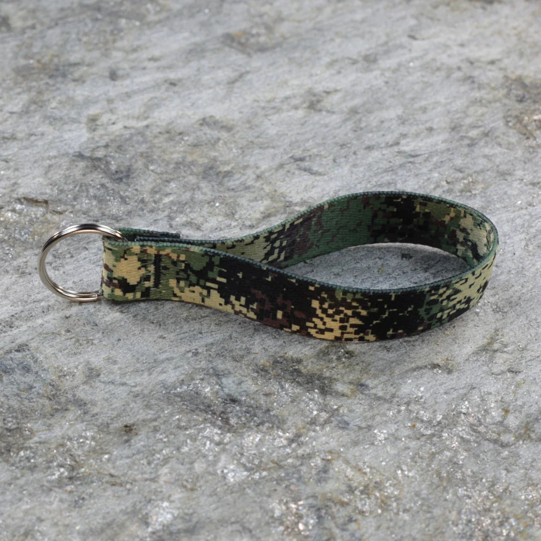 Camo Key Fob, Perfect for keys, backpack or purse.