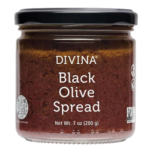 Divina - Black Olive Spread (7OZ)
