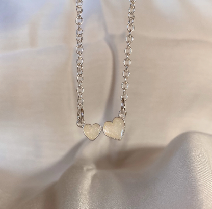 Double Heart Necklace